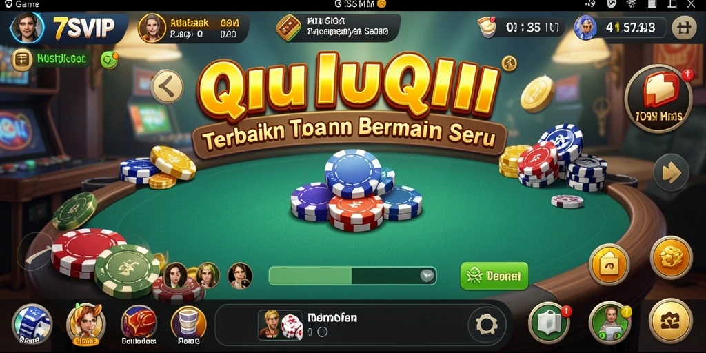 Gameplay seru dan menantang di 7SVIP QiuQiu.