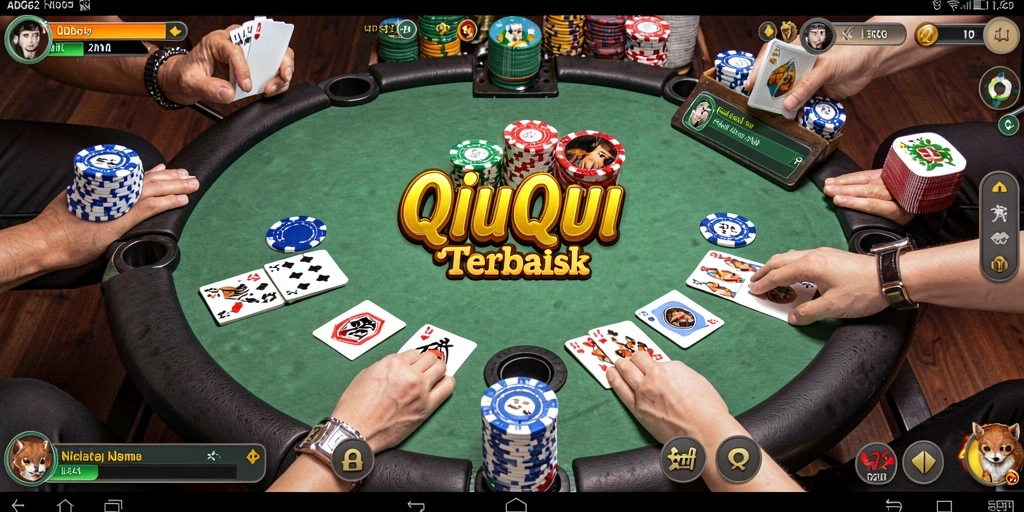 Screenshot gameplay seru dari QiuQiu ADG62.