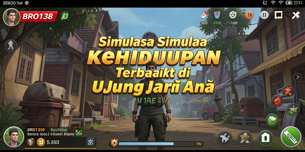 Screenshot menunjukkan gameplay menarik dan interaksi antar karakter.
