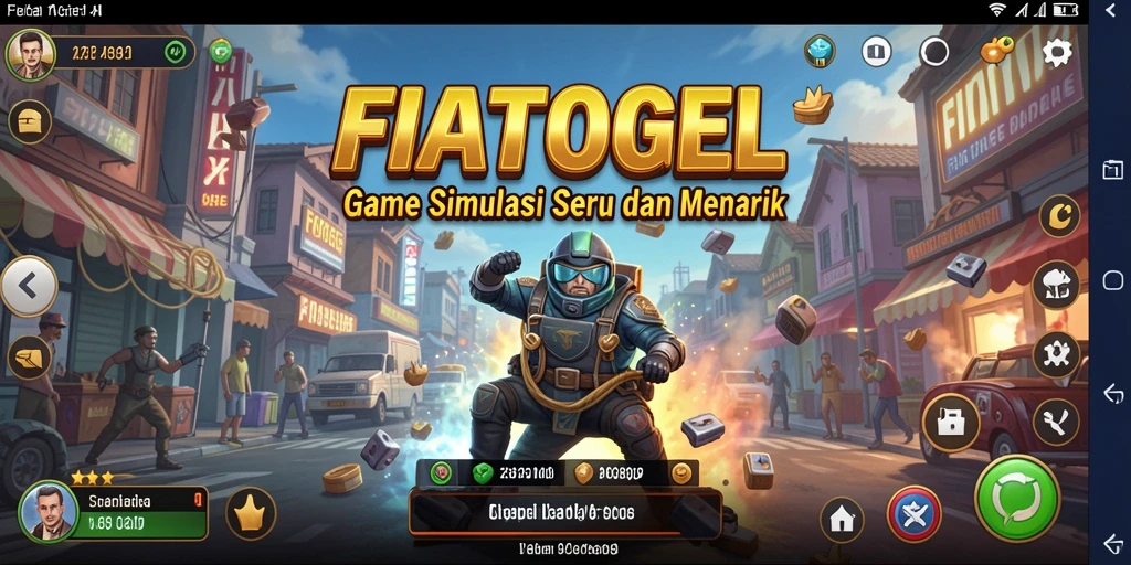 Gameplay FIATOGEL yang menarik dan penuh kreativitas.