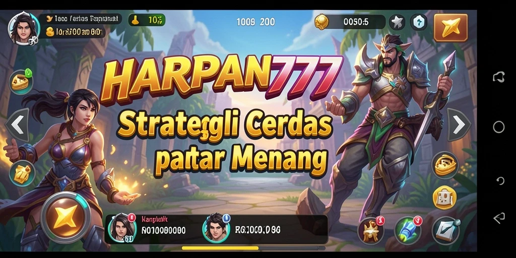 Tangkapan layar dalam game HARAPAN777 menunjukkan aksi strategi yang mendebarkan.