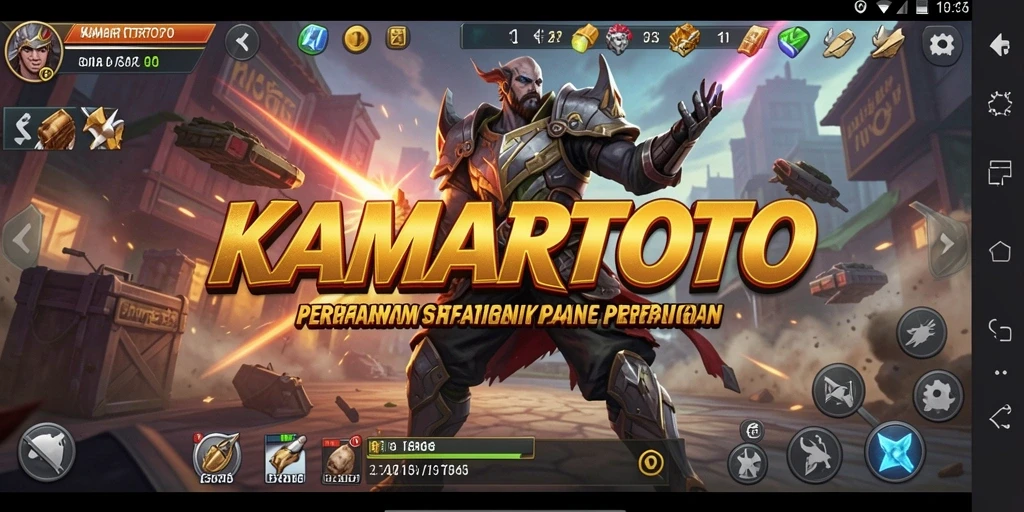 Gameplay KAMARTOTO yang menantang dan seru dengan strategi yang unik.