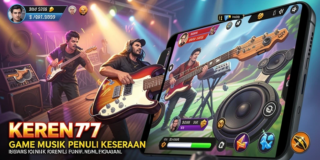 Tampilan gameplay KEREN77 yang penuh warna dan menarik.