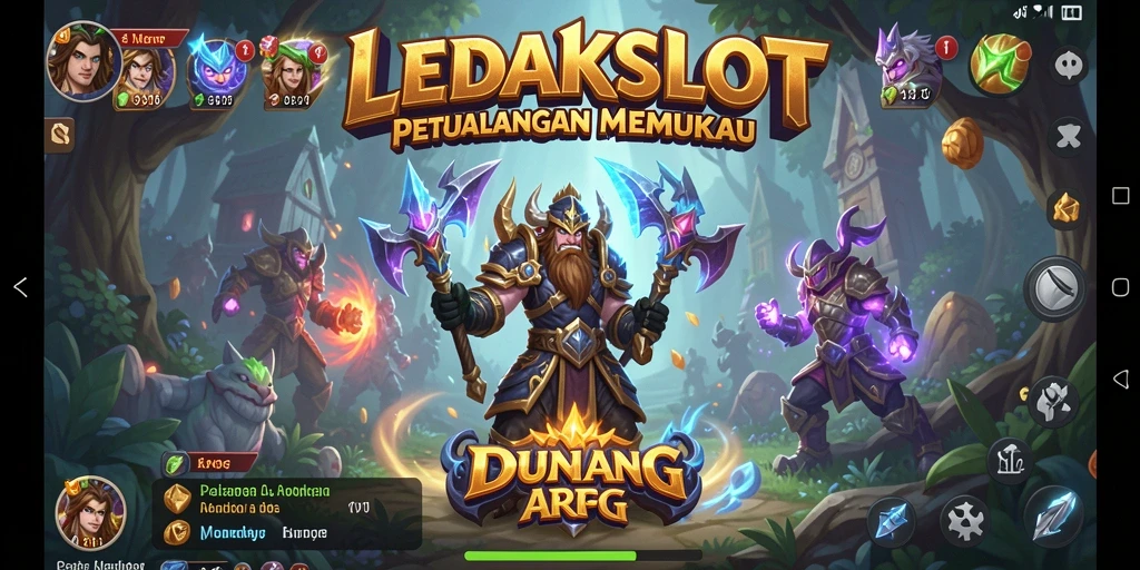 Gameplay menakjubkan dalam LEDAKSLOT dengan aksi dan petualangan besar.