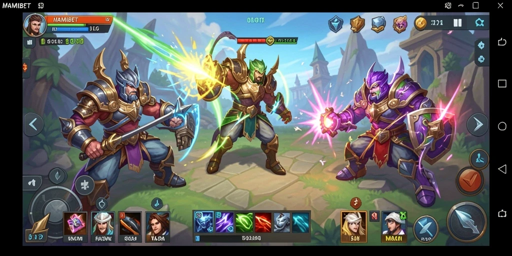 Tampilan gameplay MAMIBET yang seru dan penuh strategi dalam aksi.