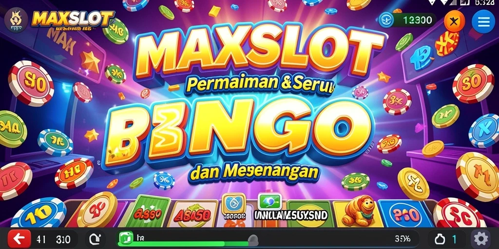 Tampilan menarik dari gameplay Bingo di MAXSLOT.