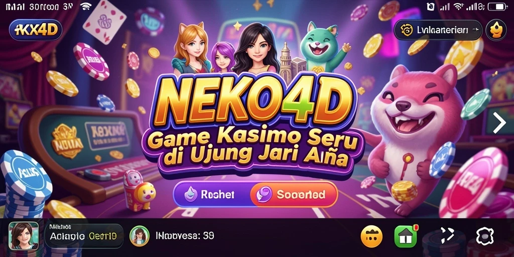 Gameplay menyenangkan dan grafik menarik dari NEKO4D.