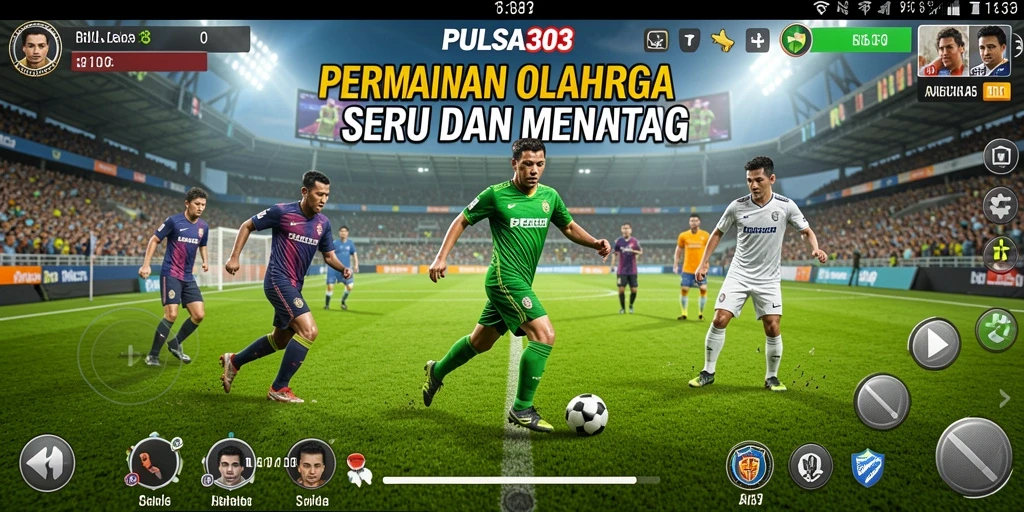 Tampilan gameplay PULSA303 yang seru dan menantang.