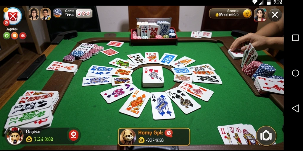 Tampilan gameplay seru dalam permainan Gaple T6.
