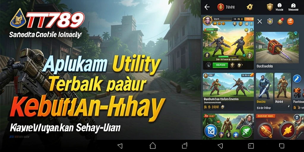 Tampilan antarmuka utama TT789 yang sederhana dan intuitif.